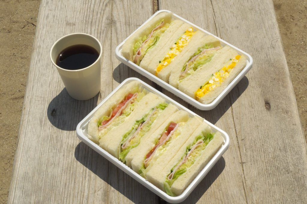 The tamago sando.