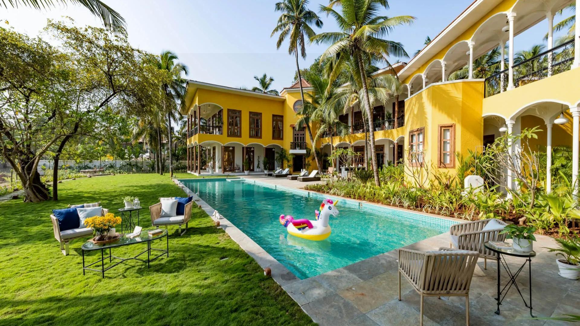 villa in goa with private pool