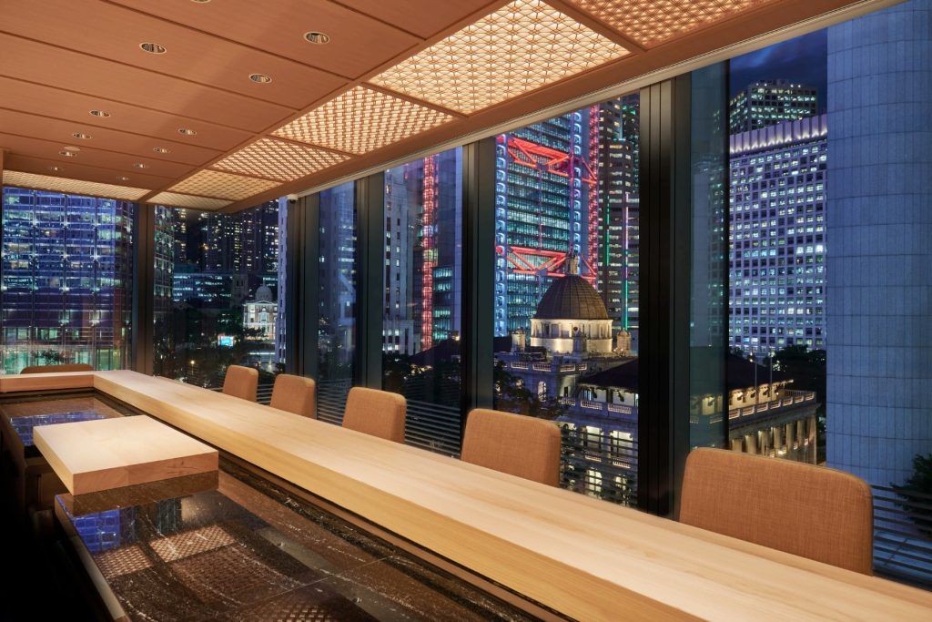 Kanesaka Hong Kong Interior