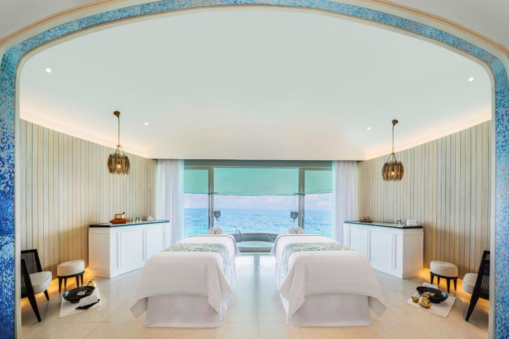 Iridium Spa Treatment Room, St. Regis Maldives Vommuli