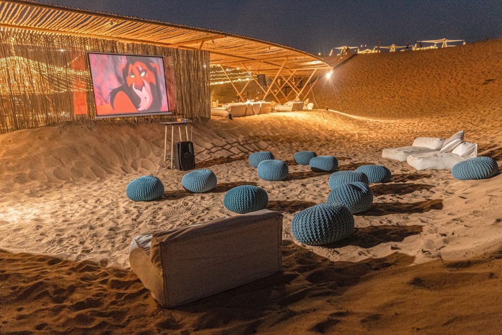 Movie under the stars