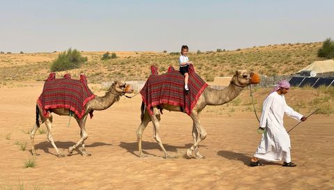 Dubai Glamping with Kids