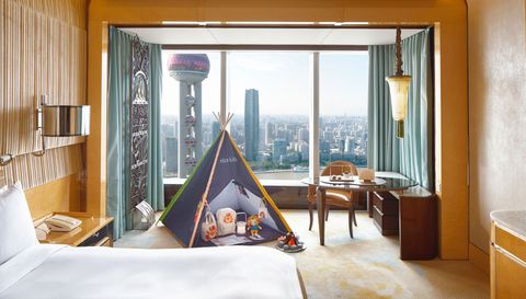 With #RitzKids Pampering, and Sky-High Views, This Shanghai Hotel Is Kid Heaven