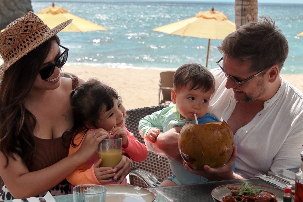 Family favourites for lunch at Shangri-La Boracay.