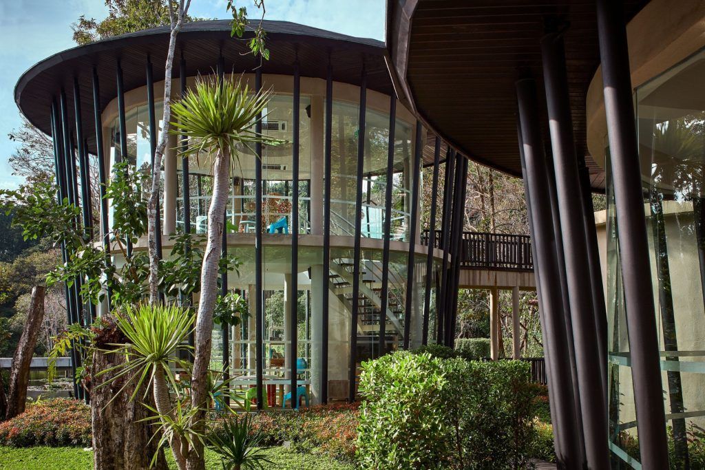 The treehouse-like Eco-Discovery Center at The Ritz-Carlton Langkawi