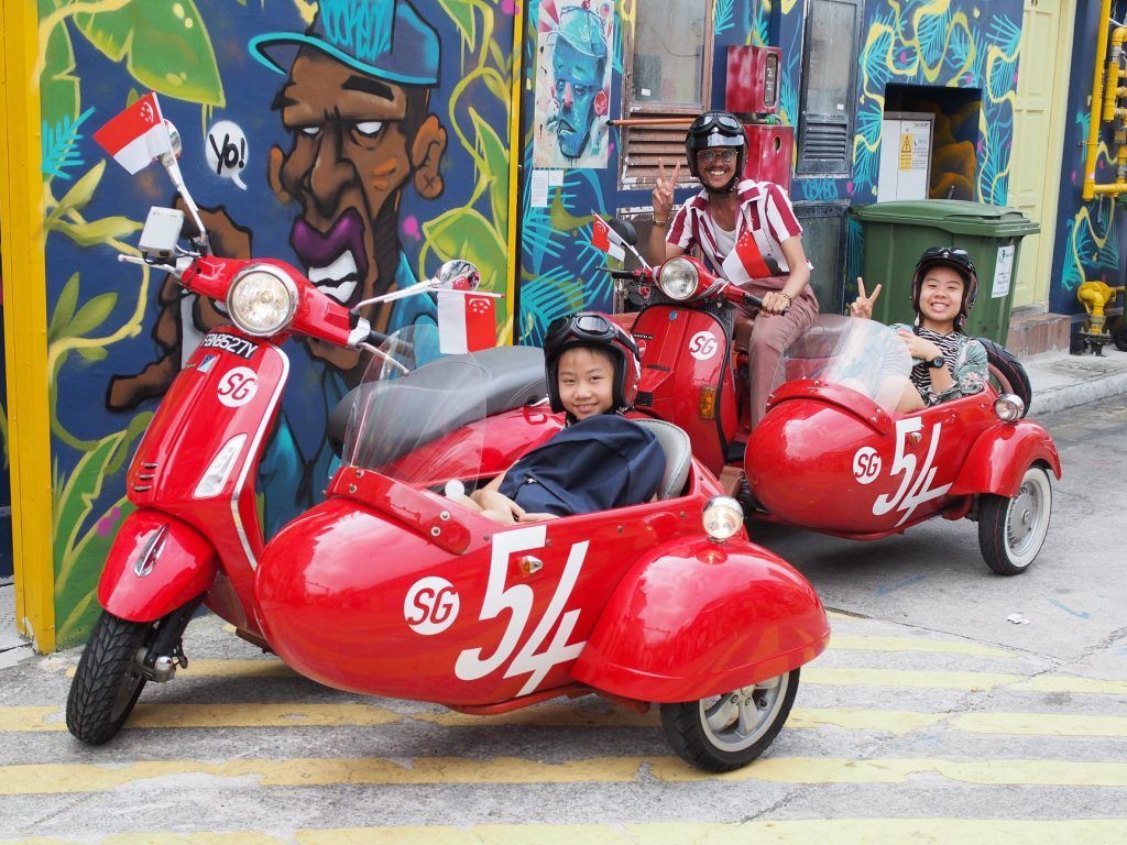 Easy-riding with the gang at Singapore Sidecars