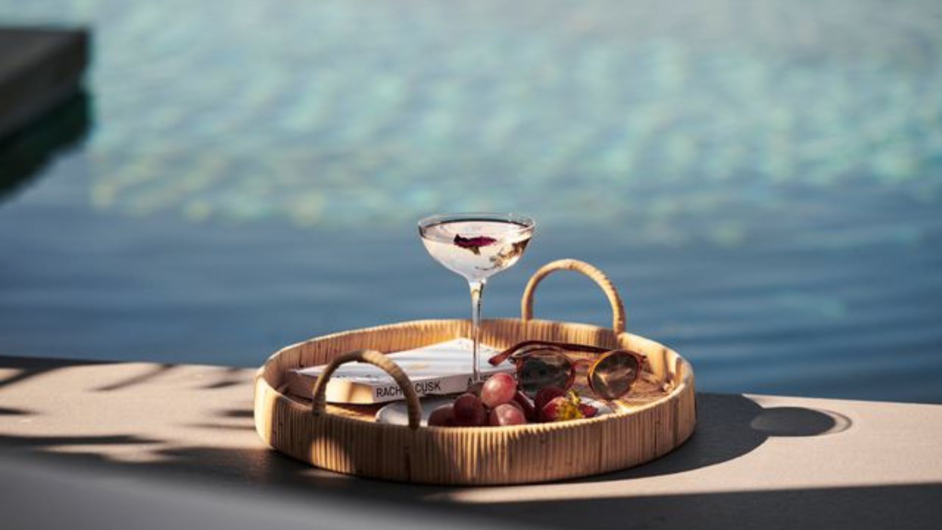 Pool side snack tray in bodrum