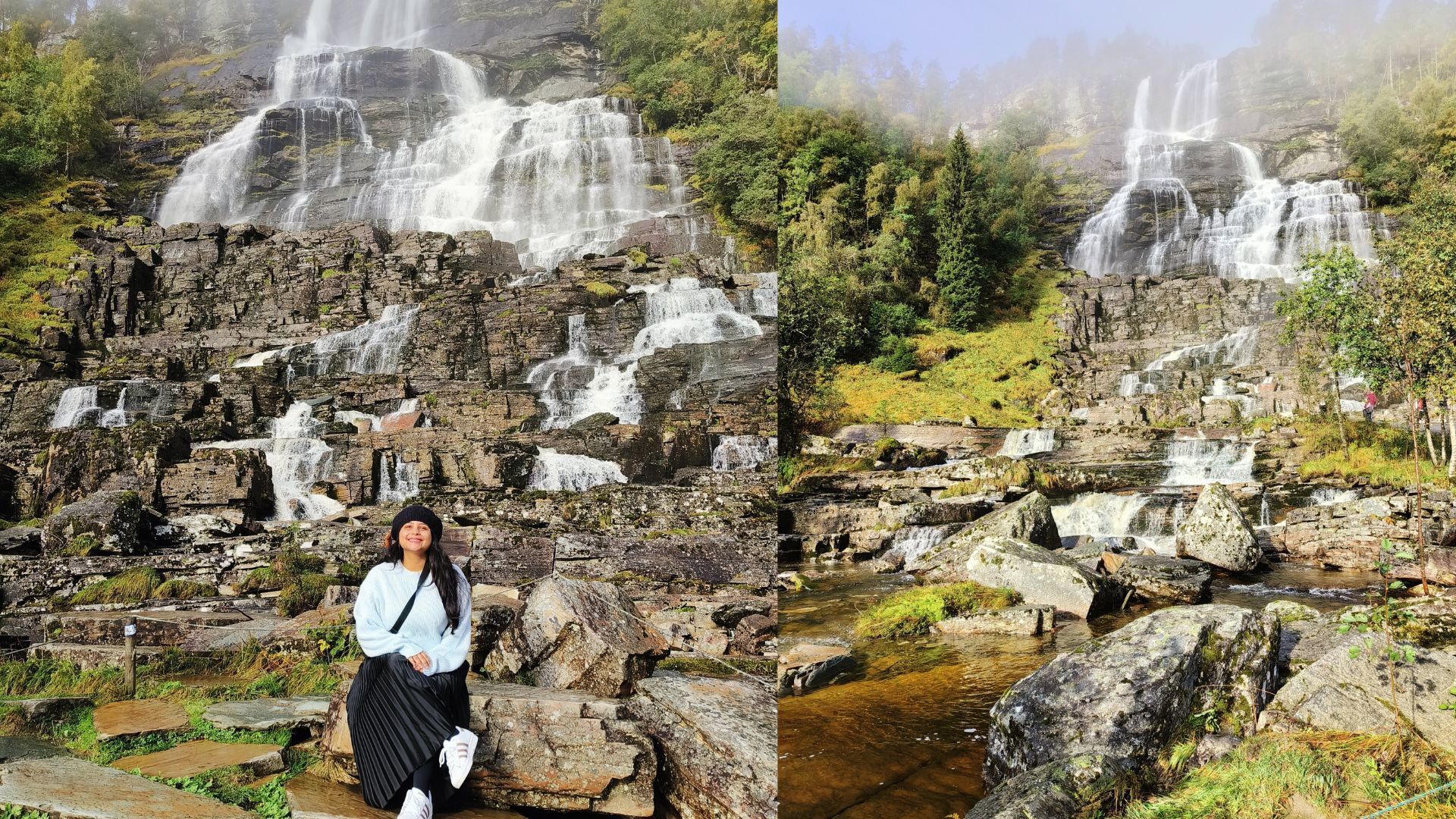 Tvindefossen waterfall, Norway