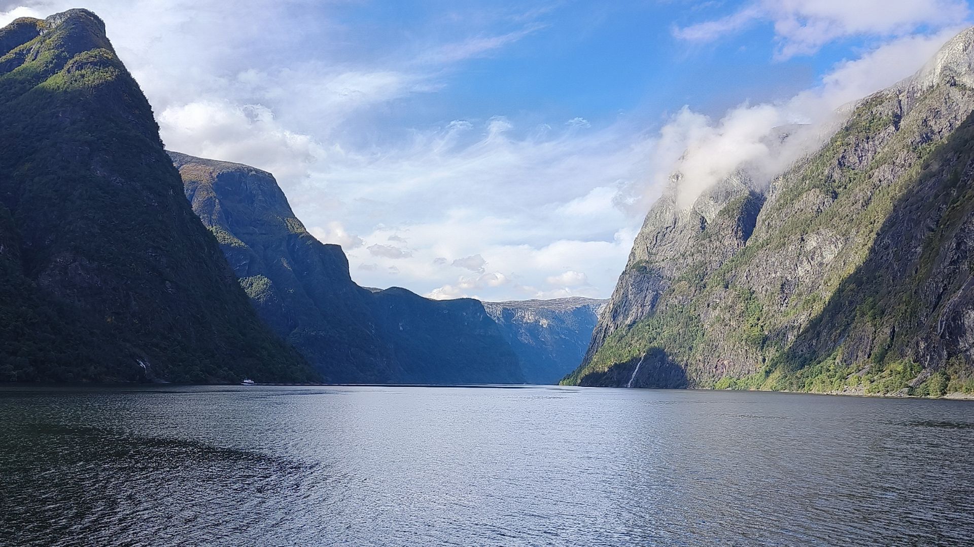 Nærøyfjord in Southwestern Norway