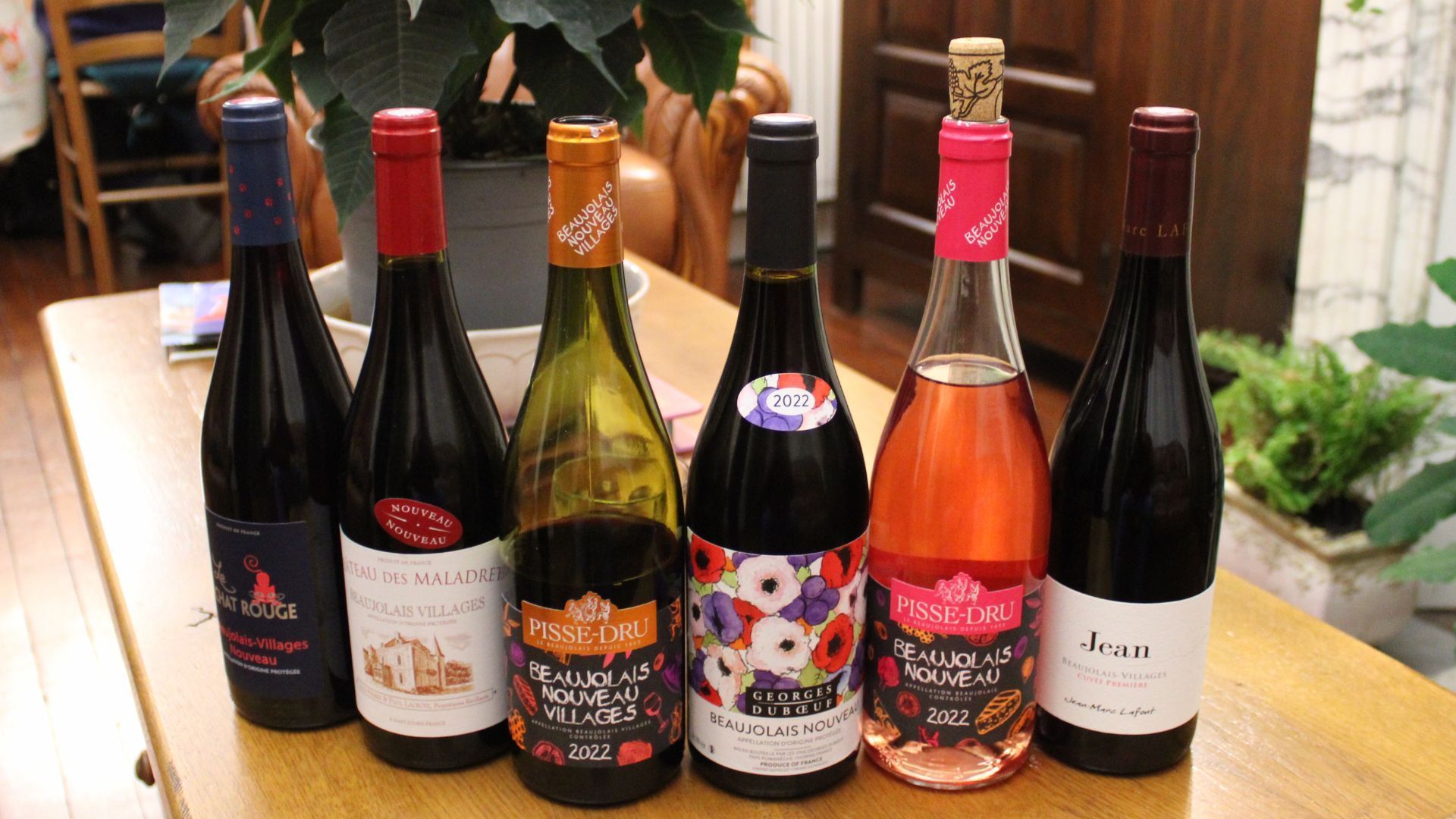 Beaujolais wines