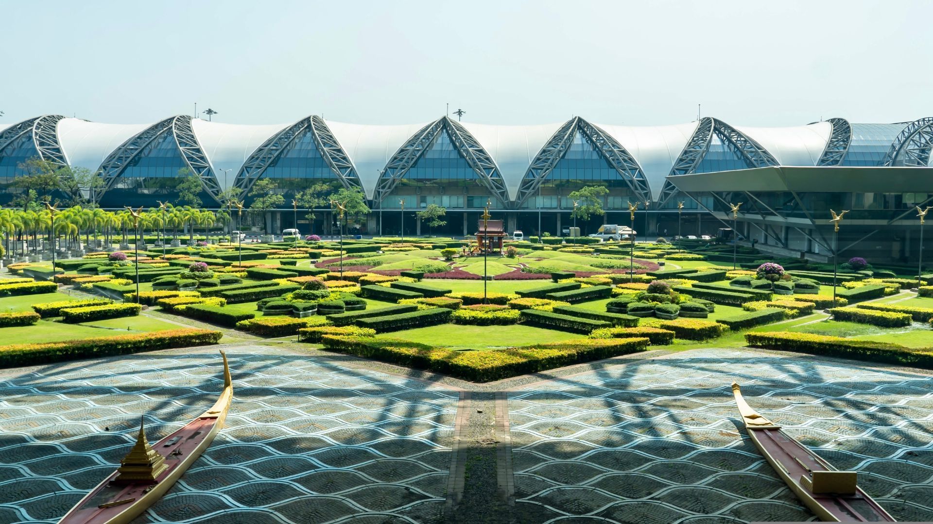 Bangkok Park Nahe Flughafen Suvarnabami