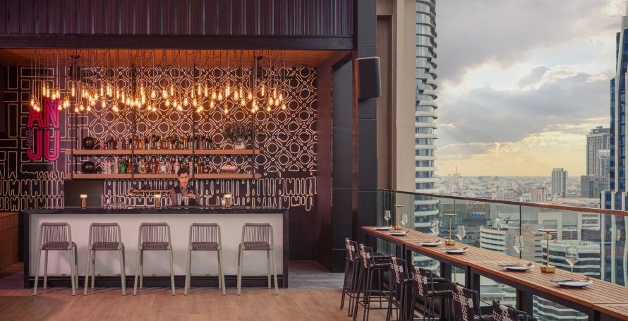 Anju Korean Rooftop Bar