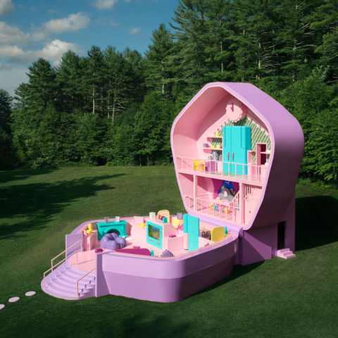 This Life-Sized Polly Pocket Dollhouse Is Now Available To Book On Airbnb; Details Inside