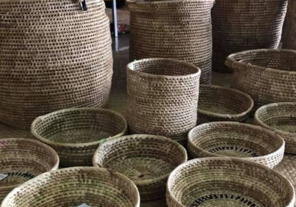 Woven baskets