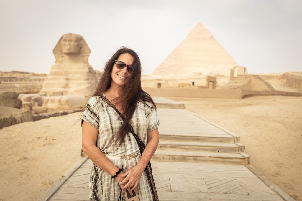 Archaeological Paths' guests enjoy VIP access to the Giza Plateau
