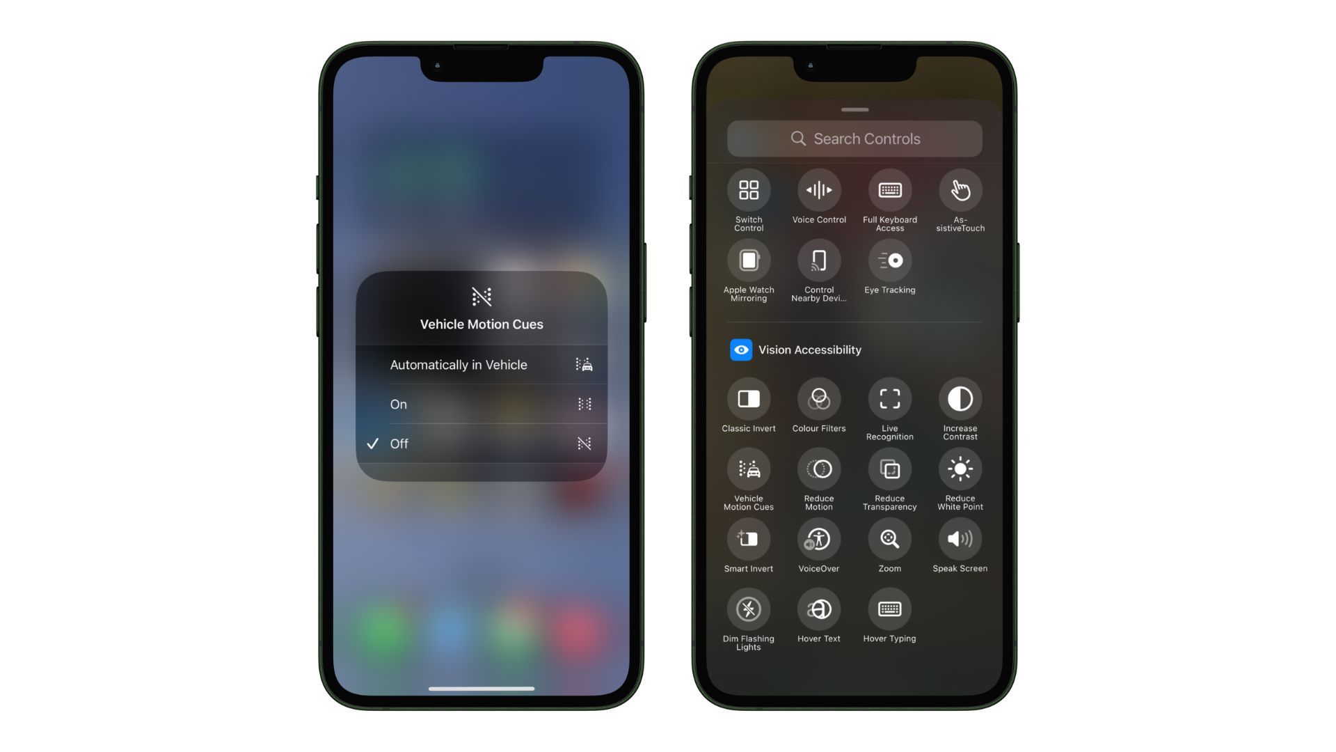 Apple iOS 18 Vehicle Motion Cues
