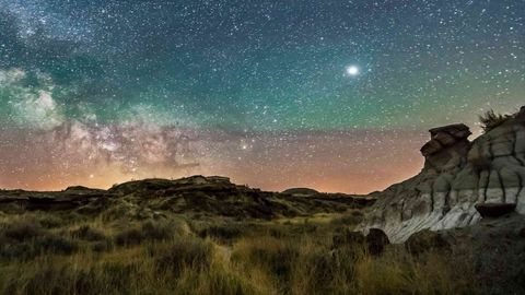 Look Out For Auroras, A Partially Eclipsed Supermoon &amp; More In September's Night Sky