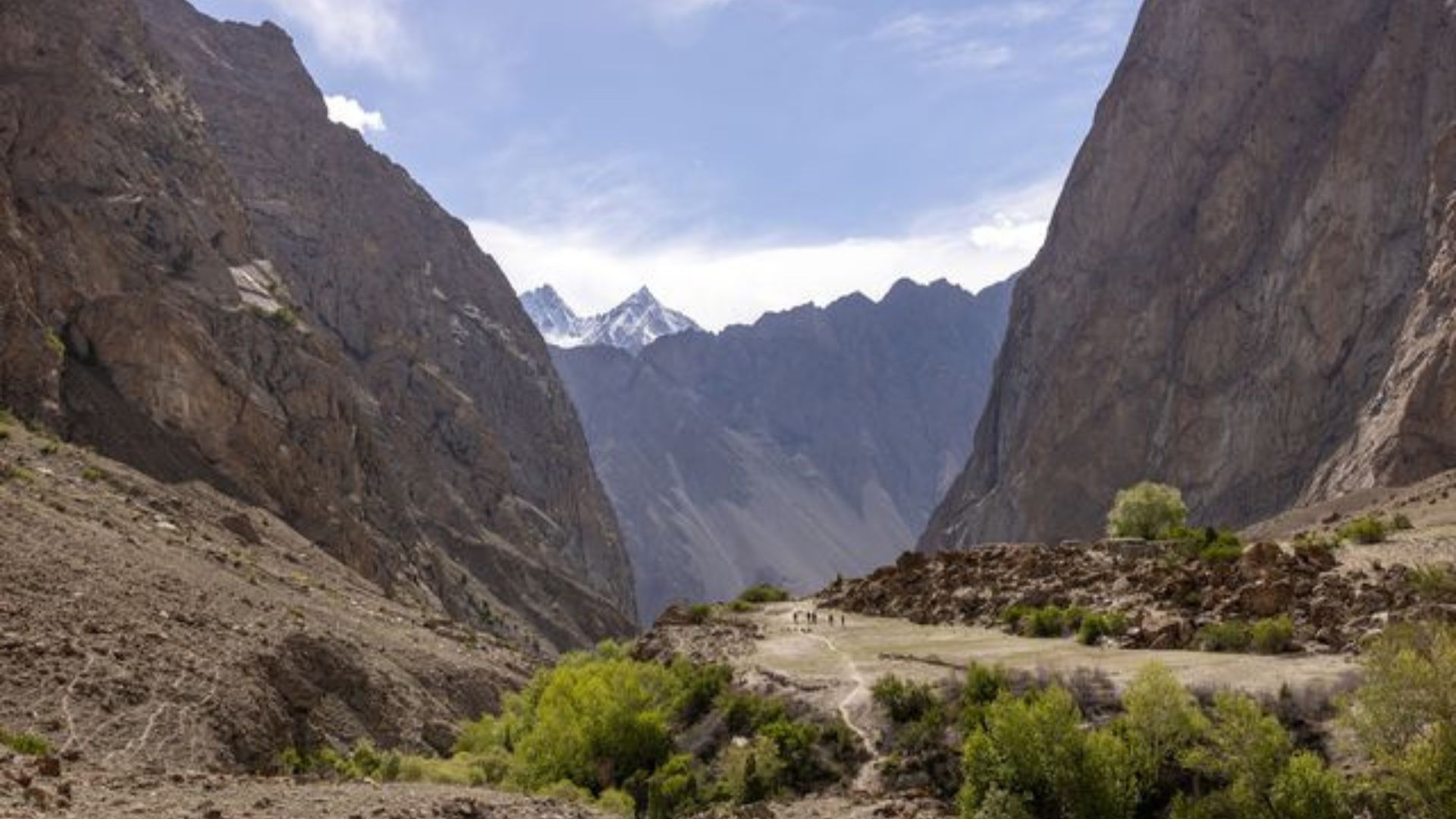 A valley in Pakistan