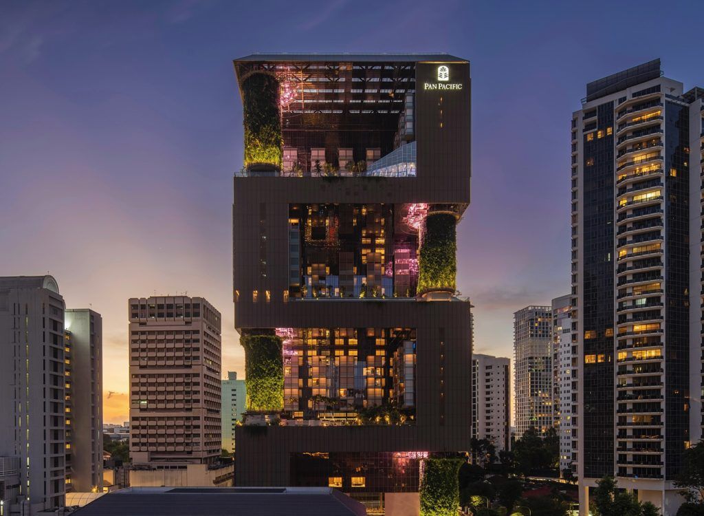 Pan Pacific Orchard in Singapore collabs with a local gin distillery