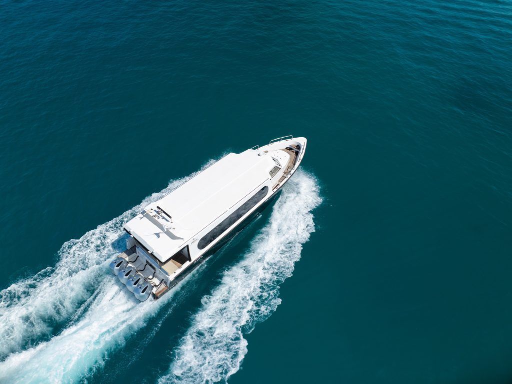 Premium speedboat transfer, Hilton Maldives Amingiri