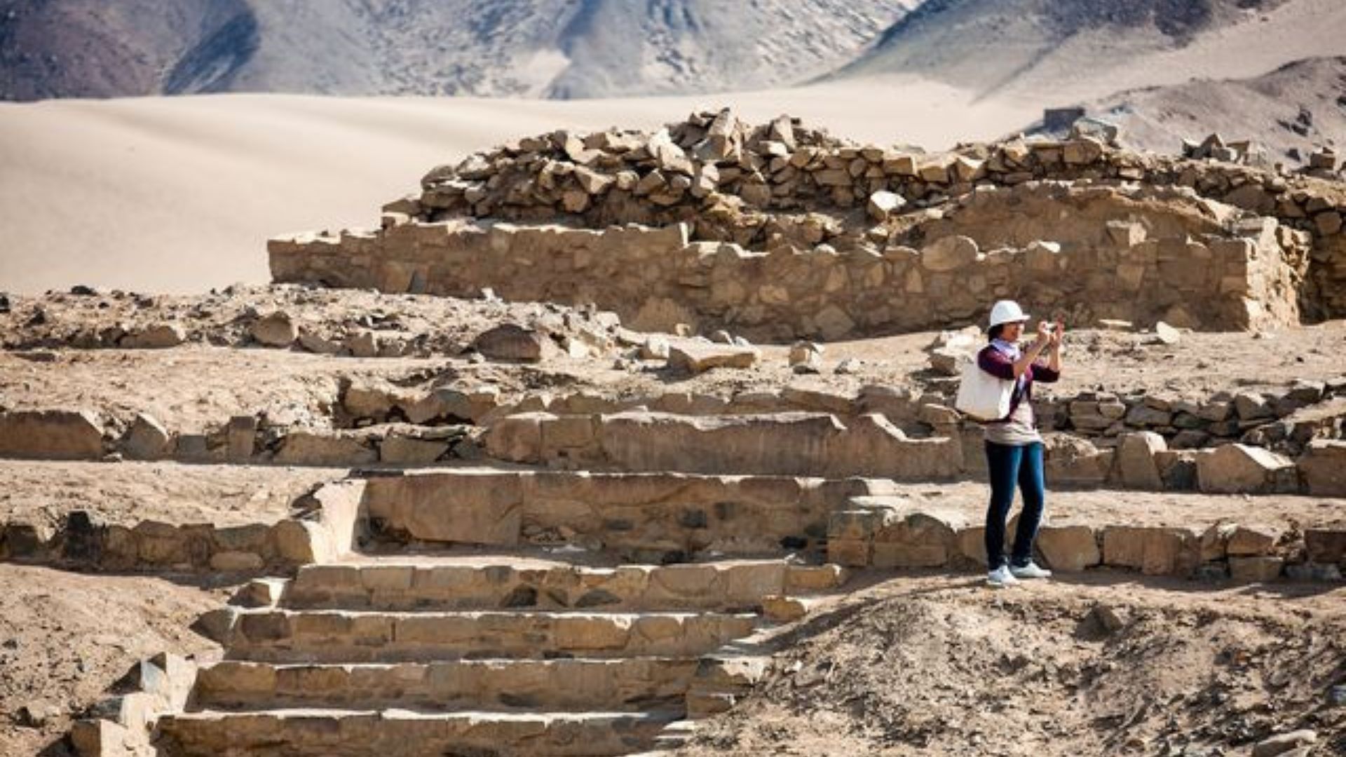 Stairs of Caral