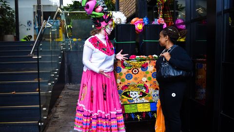 At Camden’s Day Of The Dead Festival, ‘Mexican Performance Art’ Takes Centre Stage