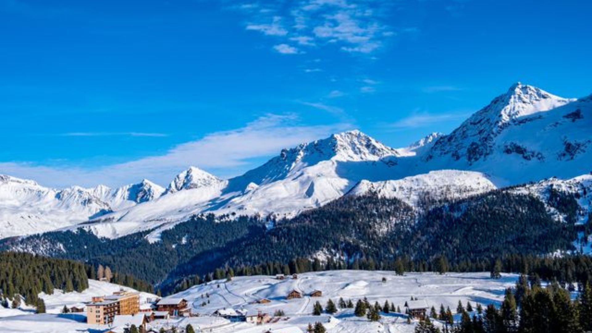 snow covered mountain