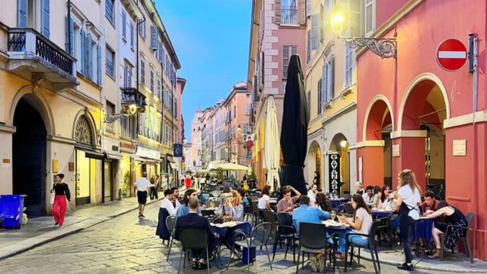 Street scene in parma