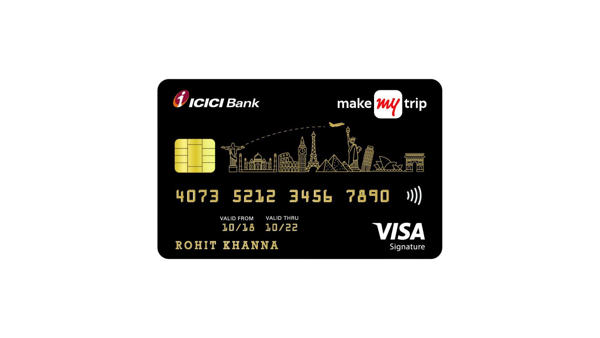 MakeMyTrip ICICI Bank Signature Credit Card