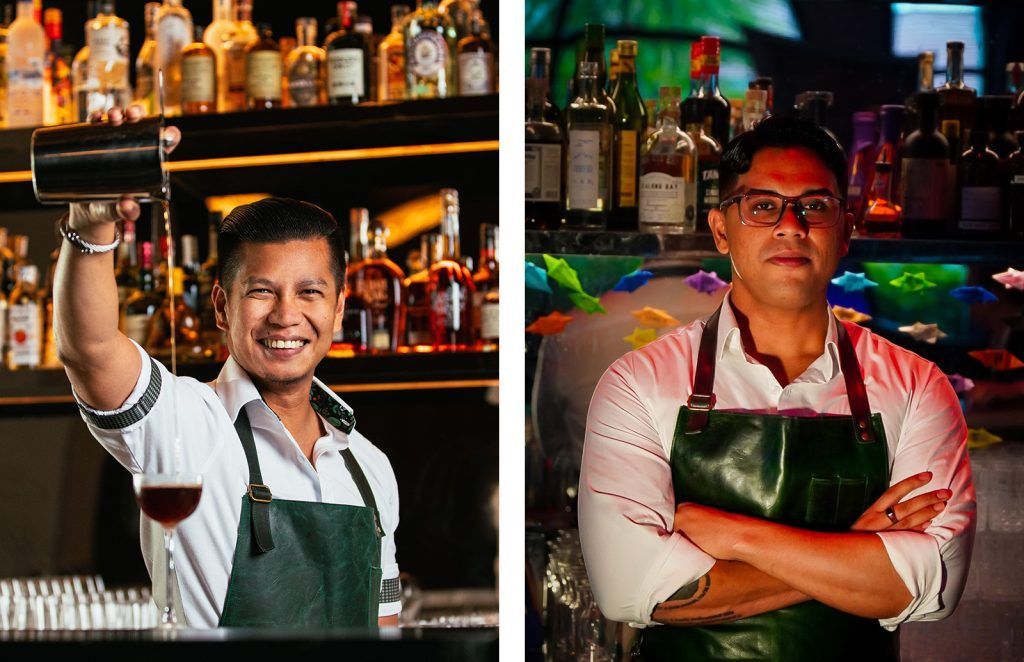 Adrian Besa, Jungle Ballroom Manager and Akmal Haqim, Assistant Bar Manag