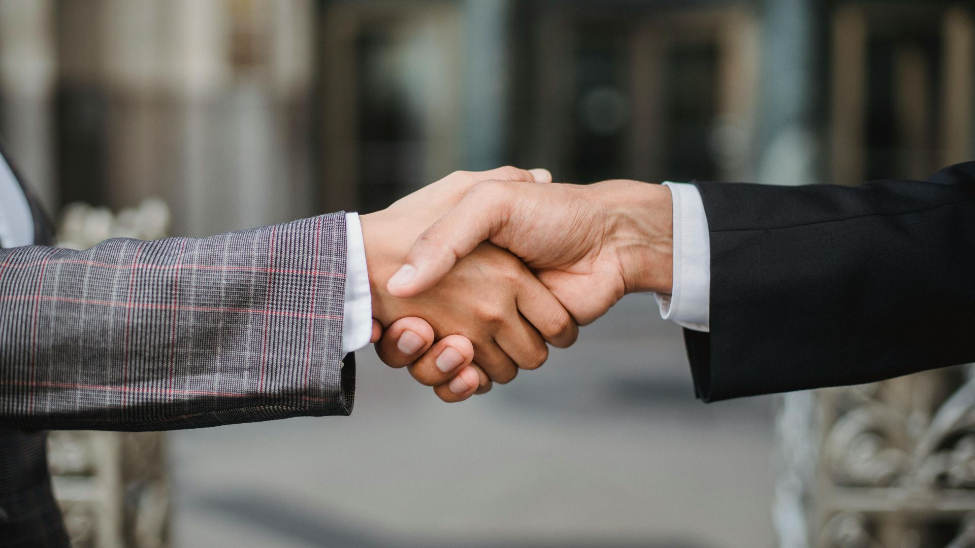 Shaking of hands