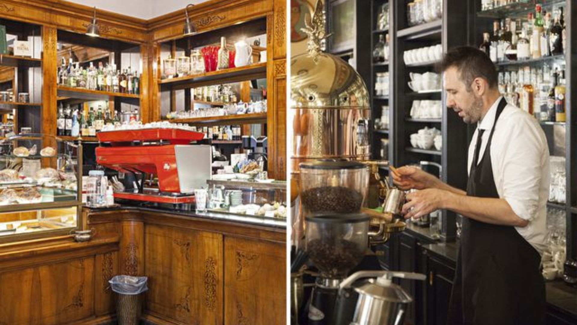 centrepiece of caffe Pirona