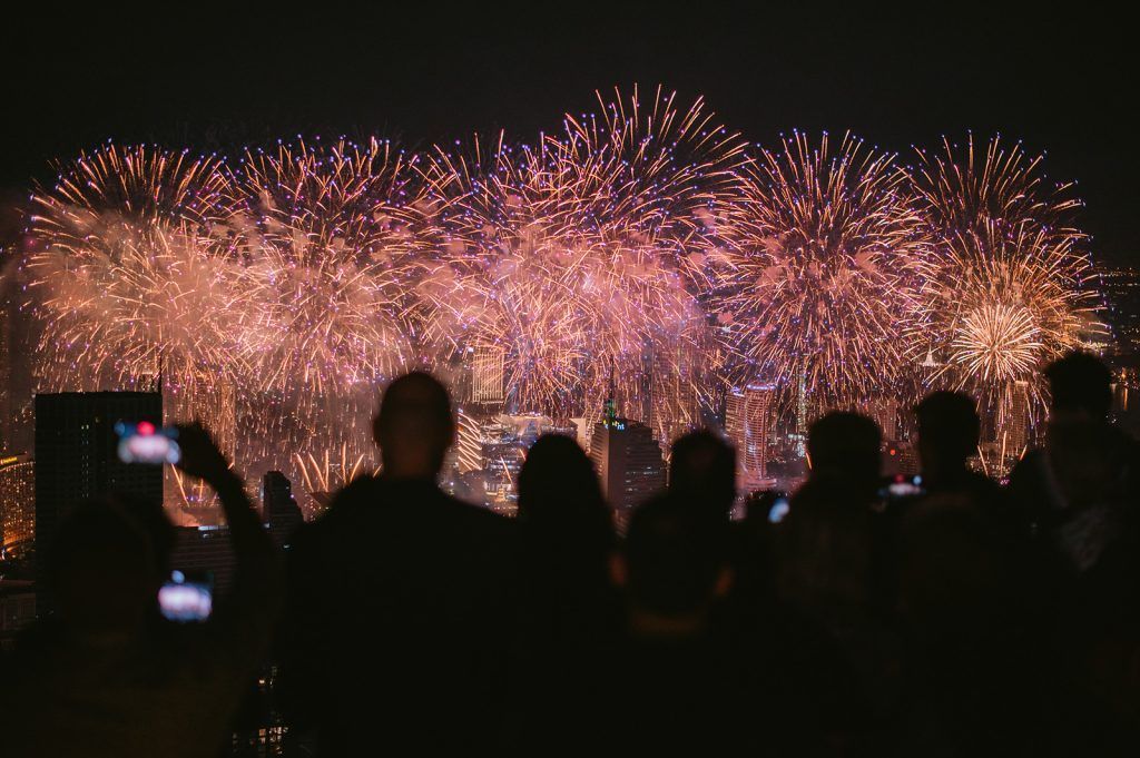 Countdown at Sky Beach