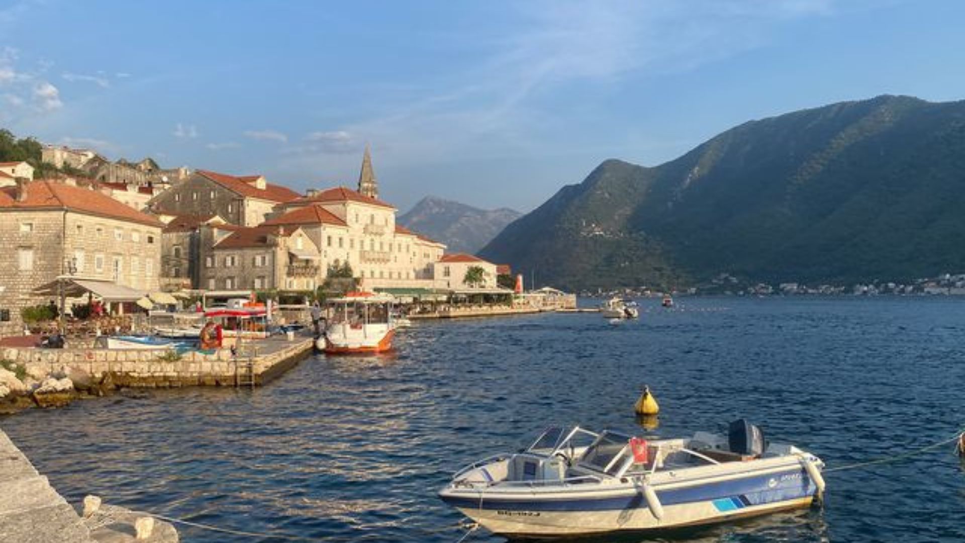 water of perast, Montenegro