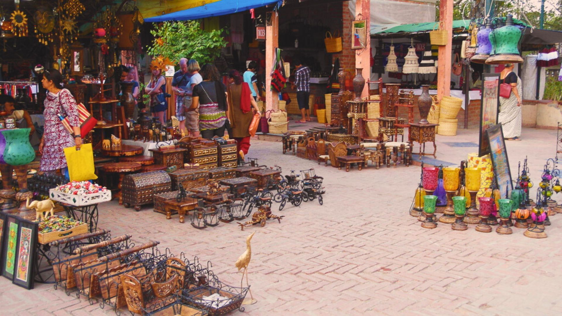 india tourist places - dilli haat