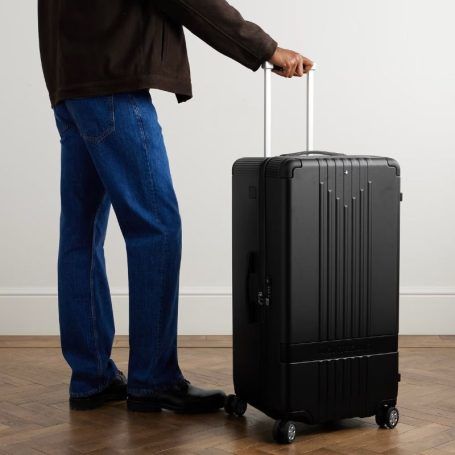 Montblanc Polycarbonate Suitcase (best modern design)