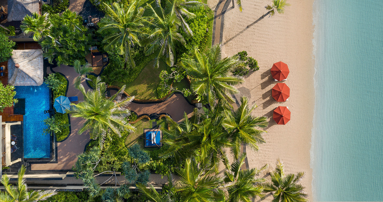 The Strand Residence from the top