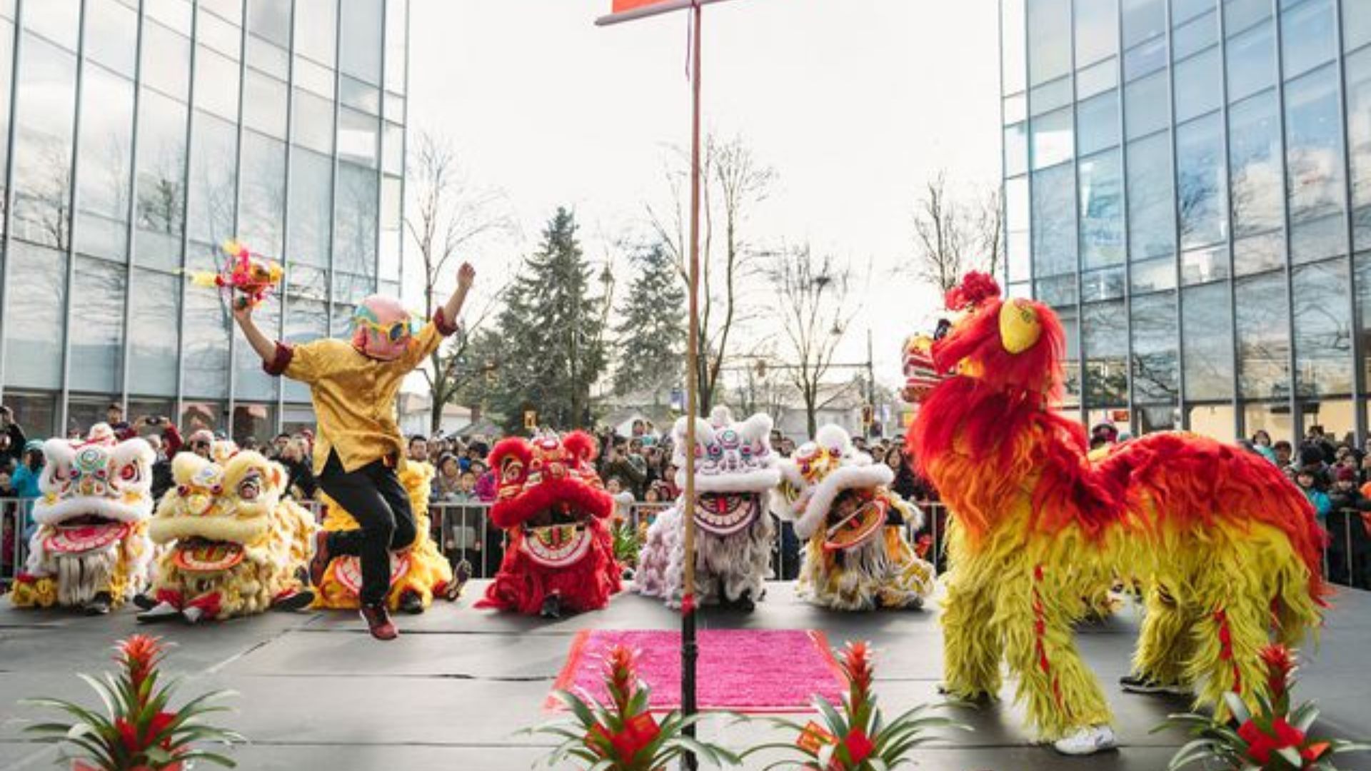 Lunar New Year celebrations at Richmond British Columbia