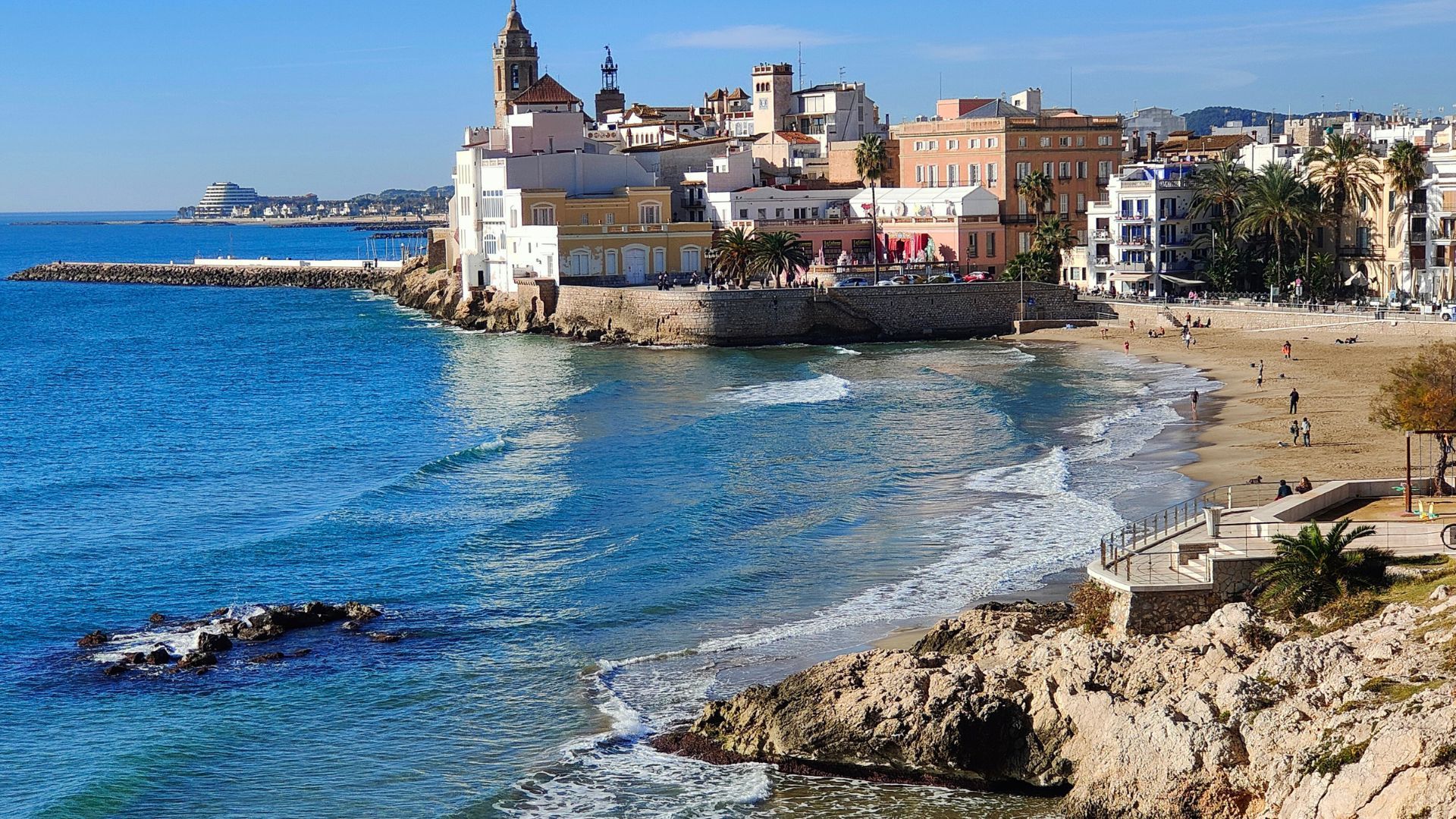 sitges beach