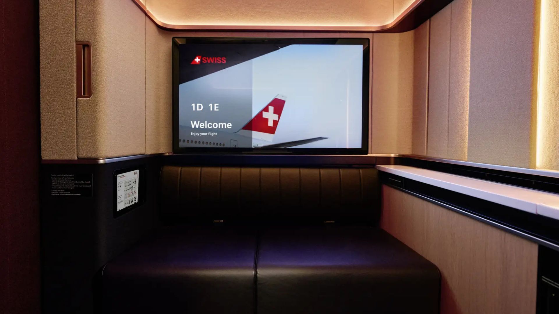 Swiss Air Unveils Luxe New First and Business Class Cabins