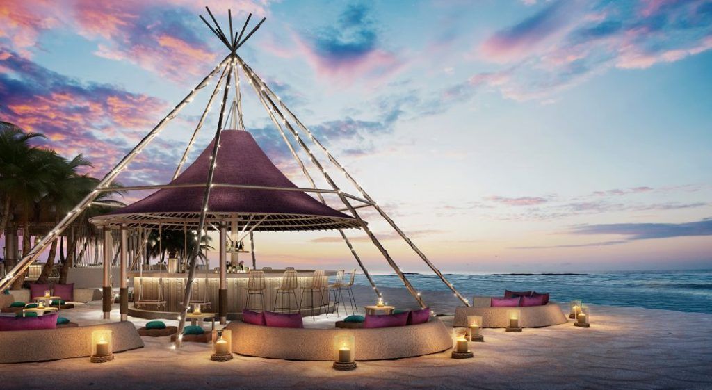 Tribe Bar at Avani+ Fares Maldives Resort