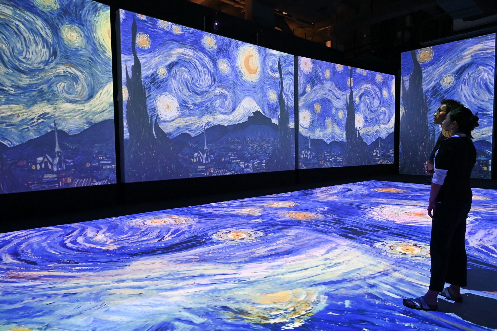 van gogh alive starry night