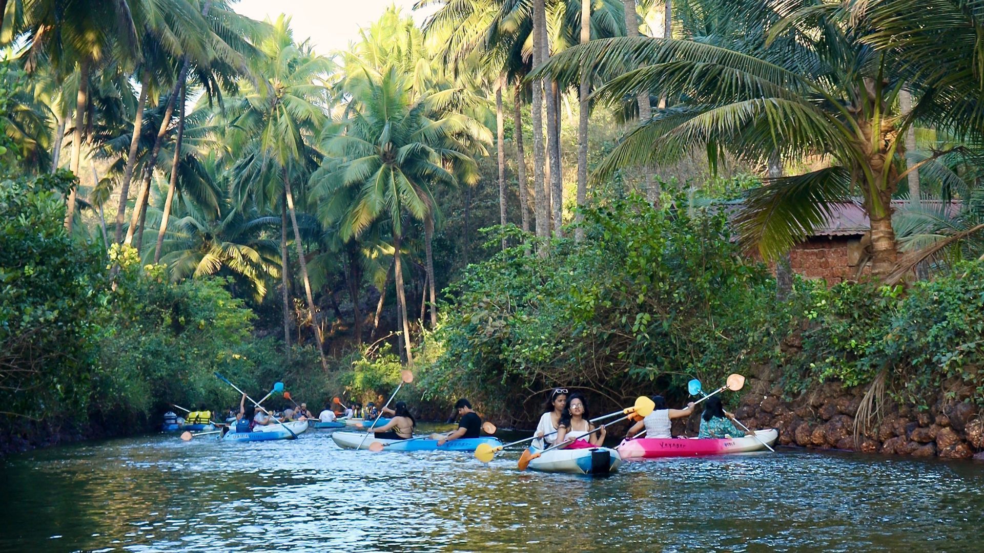 Goa Kayaking  Treks and Trails India