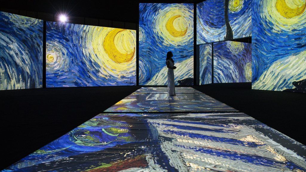 Step into the world of Van Gogh in Hong Kong. Image credit: KKlive