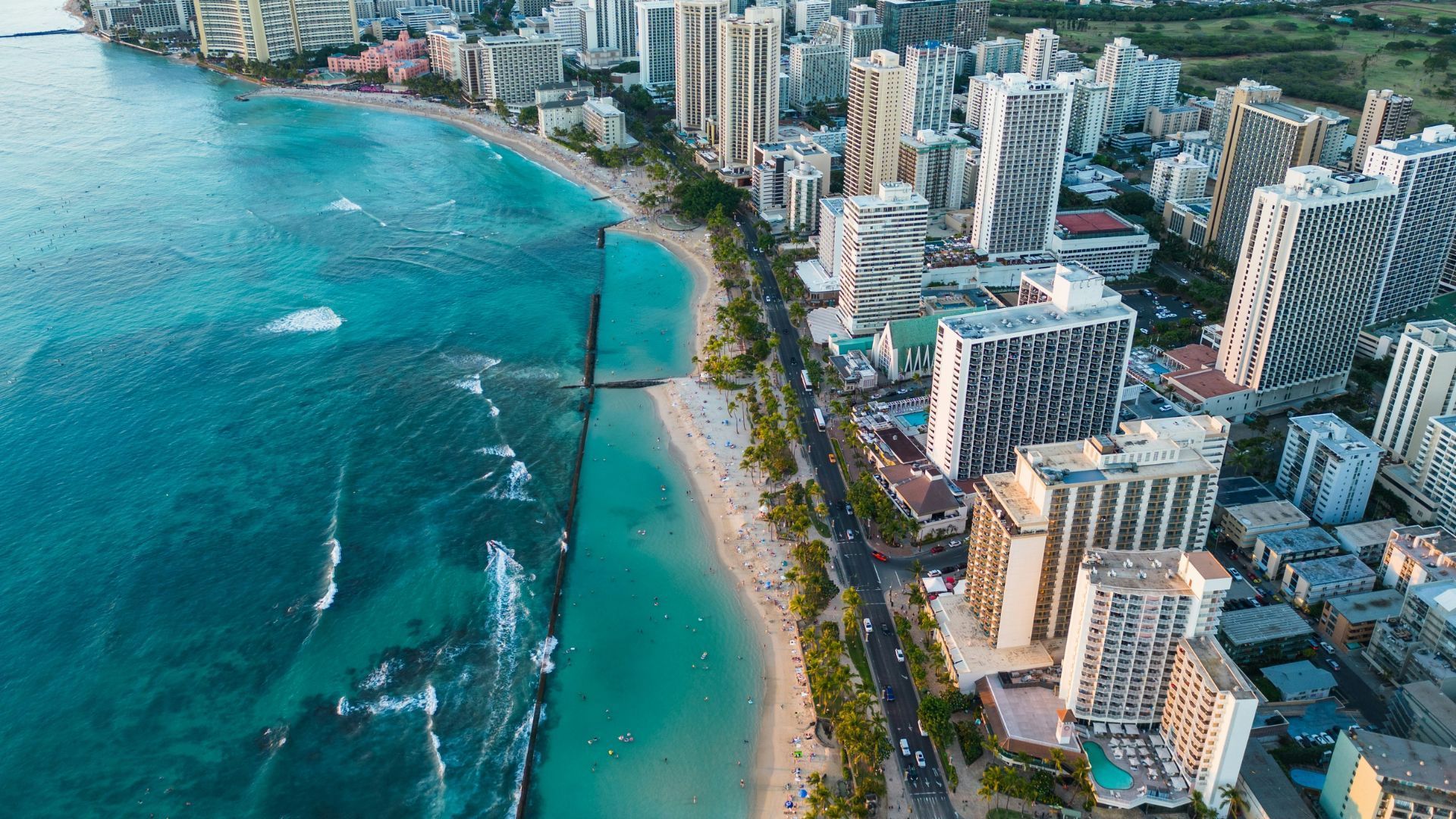 Waikiki beach Honolulu