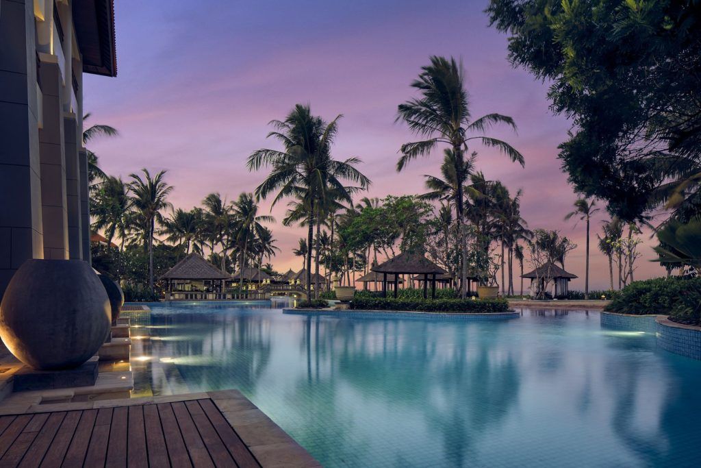 Pool at Dusk