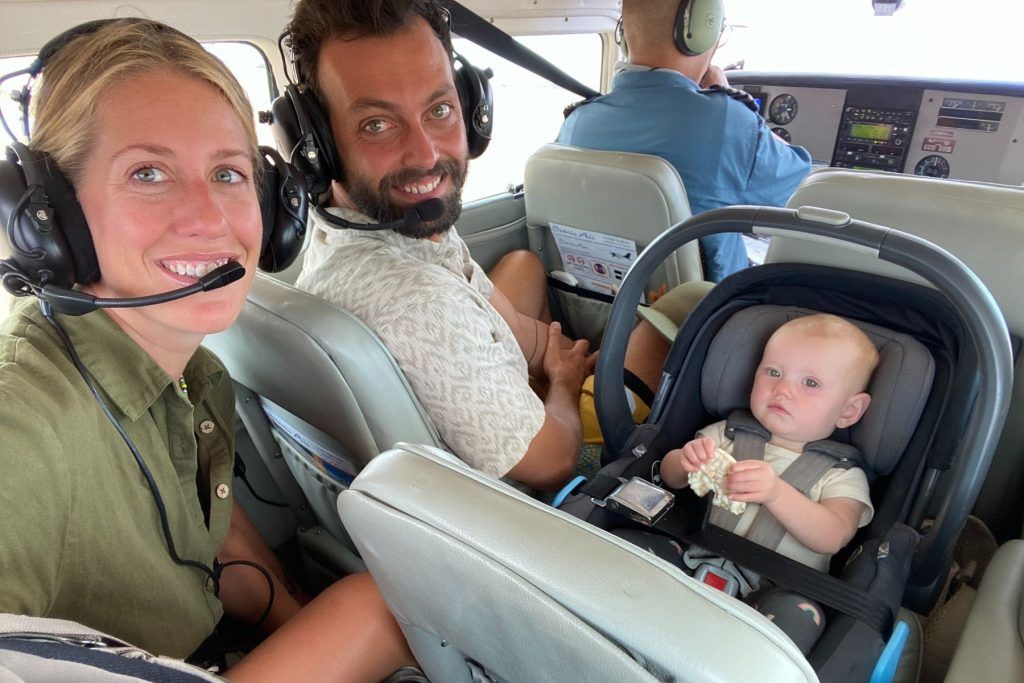 Namibia flight tips for travelling with toddlers