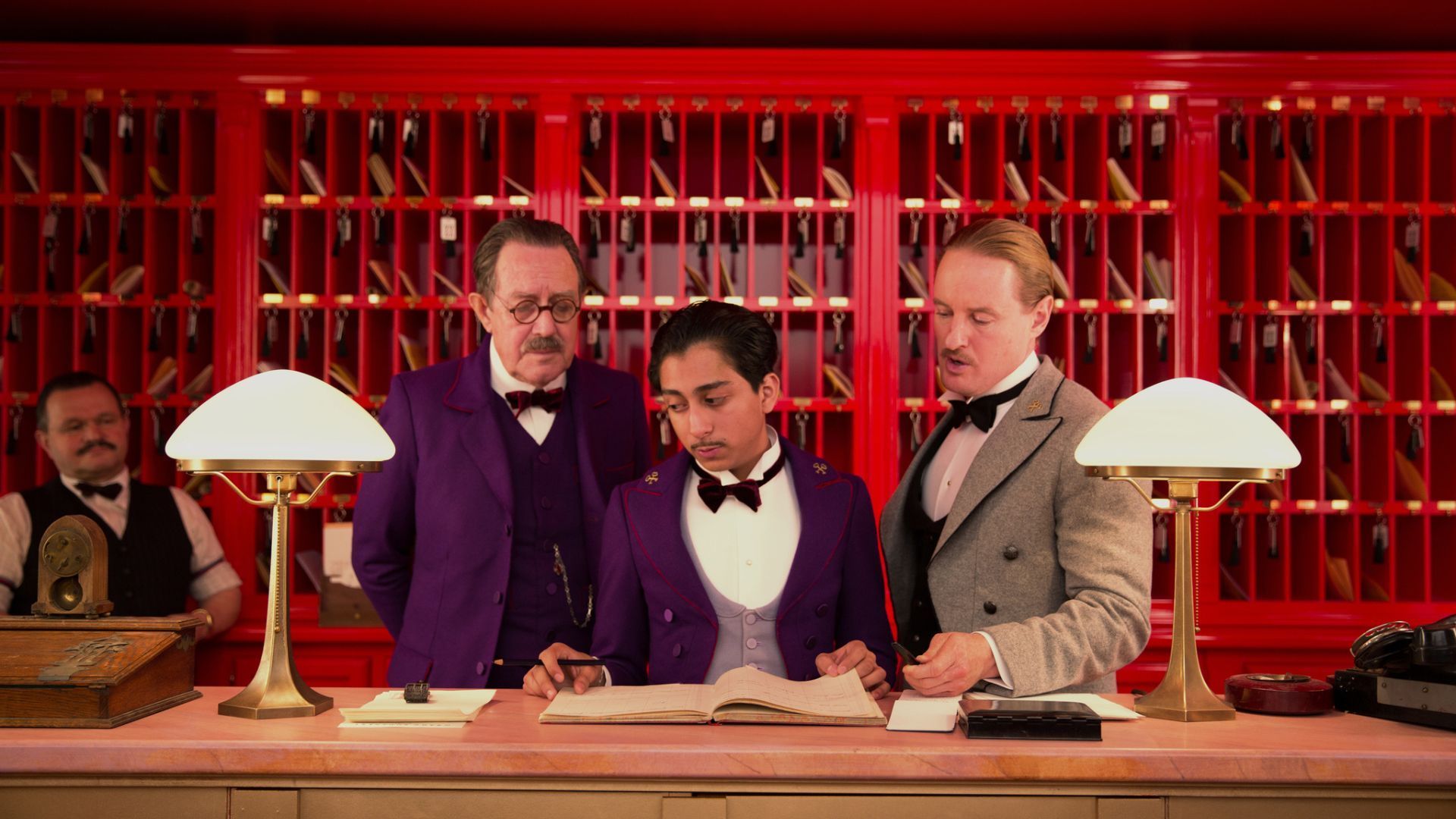 Movie The Grand Budapest Hotel Zero Lobby Outfits Halloween Carnival C