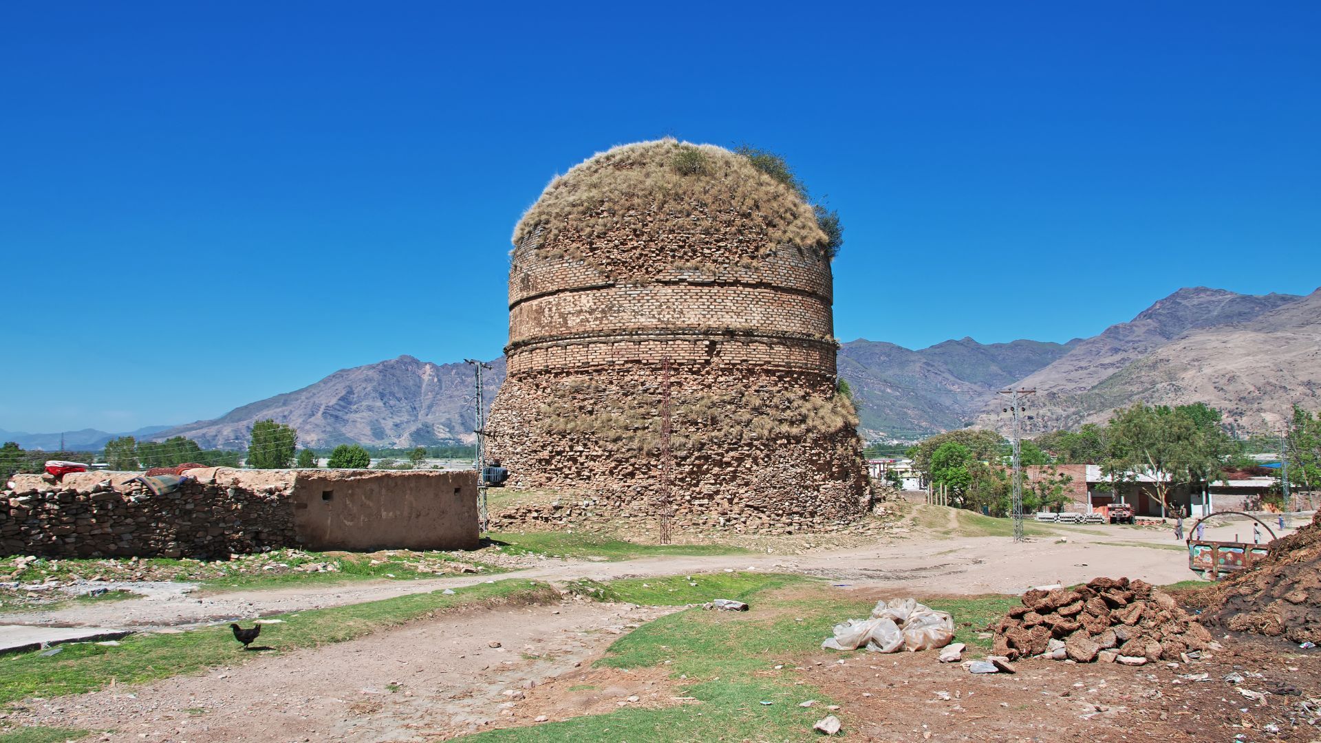 Shringardar Stupa in Swat Valley, Pakistan
