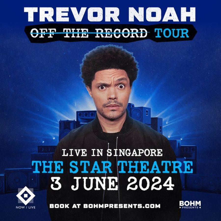 Trevor Noah's 'Off The Record Tour' Comes To Singapore In June 2024